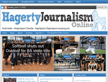 Tablet Screenshot of hagertyjourn.com